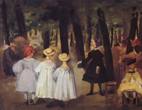 Children in the Tuileries Edouard Manet